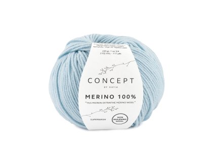 yarn wool merino100 knit merino extrafine sky blue autumn winter katia 67 fhd