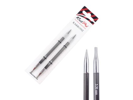 knitpro karbonz kovove vymenitelne ihlice 5 5 mm id24937