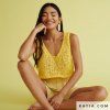 pattern knit crochet woman top spring summer katia 8039 452 p
