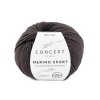 yarn wool merinosport knit merino extrafine dark brown autumn winter katia 64 fhd