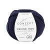 yarn wool merino100 knit merino extrafine dark blue autumn winter katia 5 fhd