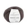 yarn wool merino100 knit merino extrafine medium brown autumn winter katia 502 fhd