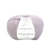 yarn wool cottonmerino knit cotton merino extrafine lavender autumn winter katia 144 fhd