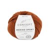 yarn wool merinosport knit merino extrafine terra brown autumn winter katia 42 fhd