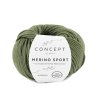 yarn wool merinosport knit merino extrafine khaki autumn winter katia 53 fhd