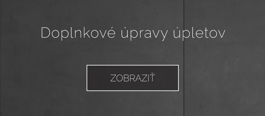 3. DOPLNKOVE UPRAVY
