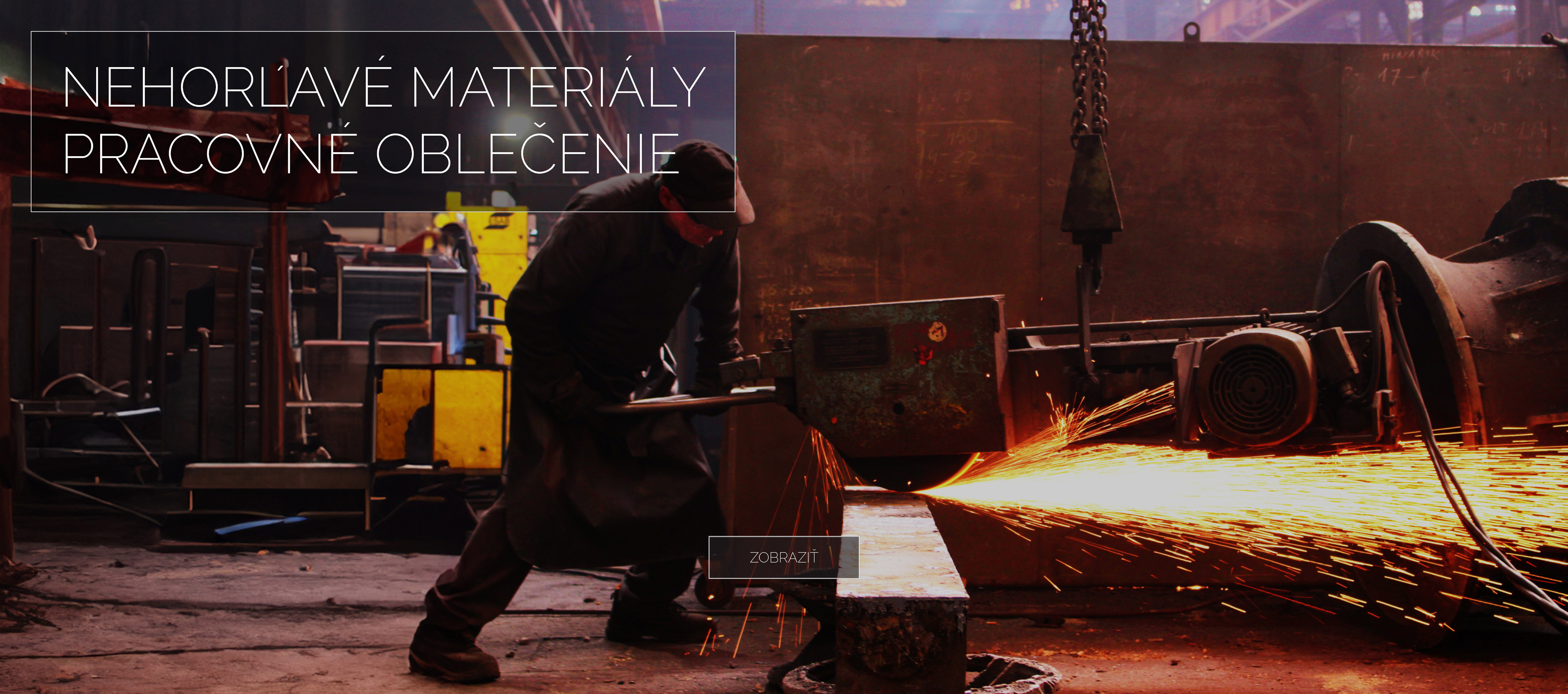 Nehorľavé MATERIÁLY, PRACOVNÉ OBLEČENIE