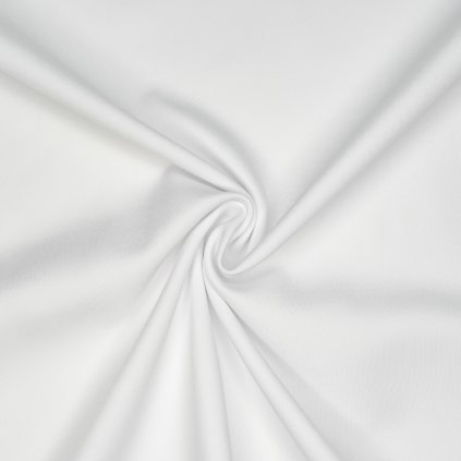 Hrubý dresový úplet WHITE - MOPE_281