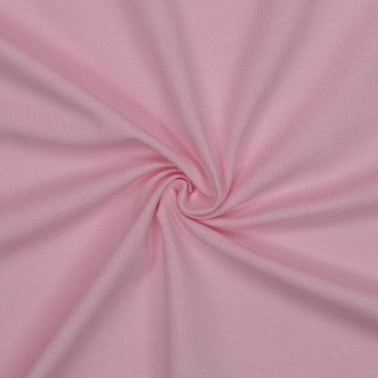 Jednolíc lilac pink, organická bavlna - CZAMGVBIO