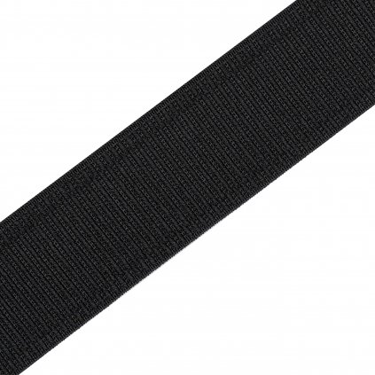 Guma hladká čierna ozdobná, šírka 40 mm -  N103