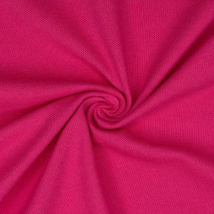 Pique fuchsia pink - MPBČ351