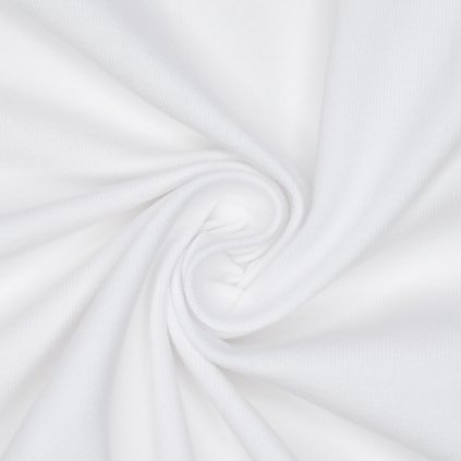 jednolíc biely s elastanom