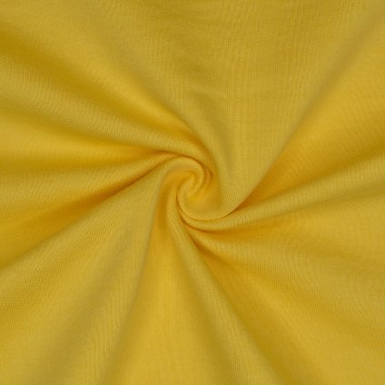 Teplákovina počesaná yellow sunny - MVBP401C