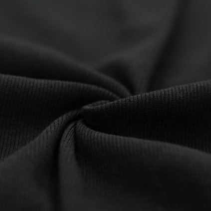 Geripptes Bundchen BLACK - MPA_2145