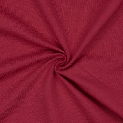 Teplákovina nepočesaná RASPBERRY RED - MVBE1106