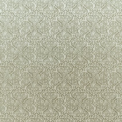 Brokát vzor zelená - 034