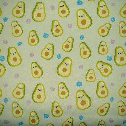 Satén AVOKÁDO - V558