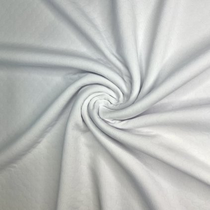 Hrubý dresový úplet WHITE - MACE_07