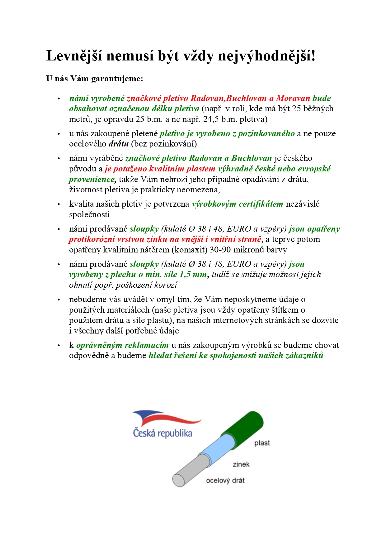 Proč nakupovat u nás?