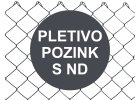 Pozinkované pletivo MORAVAN - s napínacím drátem