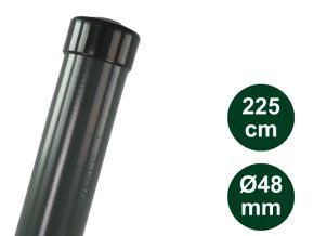 Plotový sloupek standard 225cm 48mm