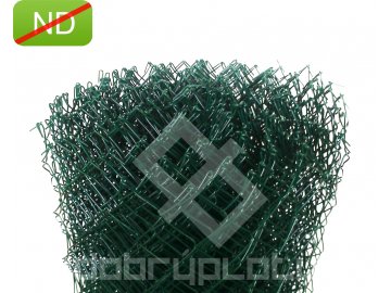 Poplastované pletivo 125 cm výška PVC; 50x50mm; 2,5mm bez ND