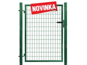 Branka zahradní jednokřídlá Solid - výška 1950 mm, šířka 950 mm,zámek