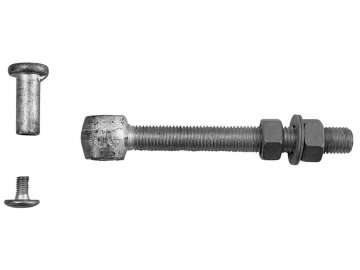 Pant na bránu regulovatelný M16 × 160mm (1ks)