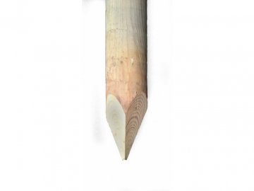 Dřevěný kůl 250 cm, průměr 6 cm - bez impregnace