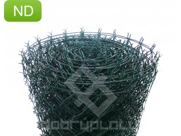 Poplastované pletivo 200 cm výška, 50x50 mm, 2,5mm s ND zelené