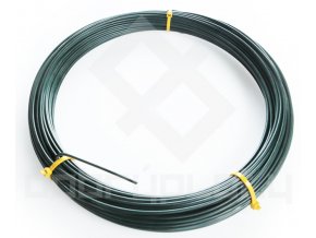 Napínací drát PVC, síla drátu 3,2 mm, délka 26m - zelený
