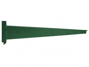 Bavolet Zn+PVC na křídlo branky-brány rovný levý