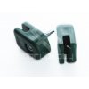 Příchytka na napínací drát - PVC zelená, šroubovací - 10 ks/bal.