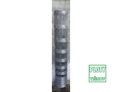 Uzlové  lesnické  pletivo  výšky  150 cm,  drát 1,6/2,2 mm, 12 drátů