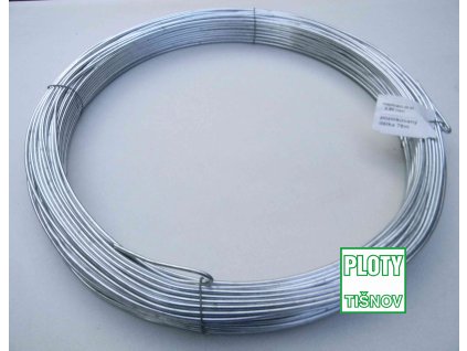 Napínací  drát  pozinkovaný 2,8 mm 52 m 