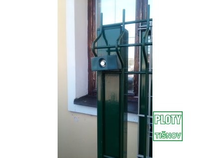 Plotový panel 3D na sloupku 60*60 mm