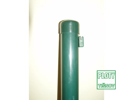 Plotový  poplastovaný  sloupek  výšky 2000 mm 
