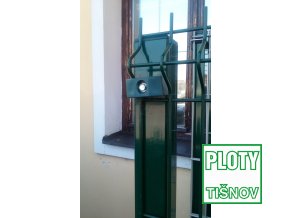 Plotový panel 3D na sloupku 60*60 mm