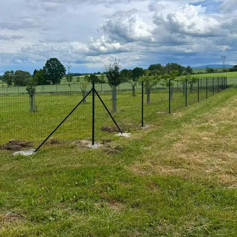 Zvárané pletivo v antracite, výška 150 cm