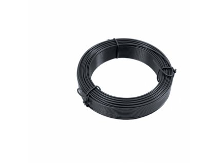 Napínací drôt poplastovaný antracit (PVC) 3,40 mm, dĺžka 52 m