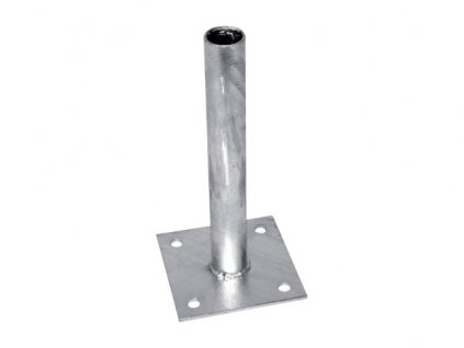 Platňa na stĺpik, priemer 38 mm, Zn