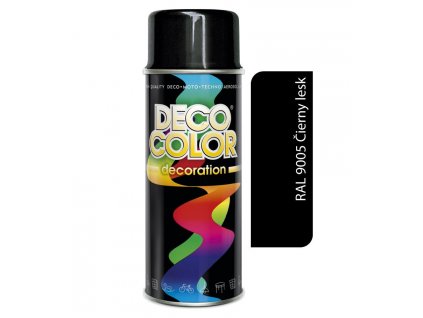 deco color decoration ral 9005 cierny lesk 400mlz 1