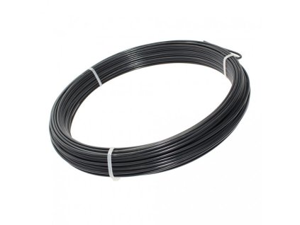 Drôt 2,0 mm, pozink.+poplast., návin 30 m, antracitová šedá