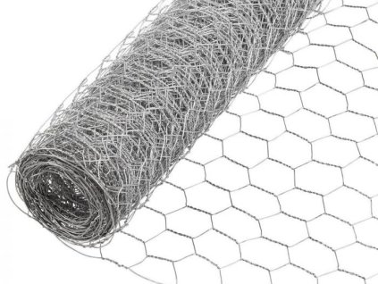 Pletivo šesťhranné chovateľské, oko 13 mm, drôt 0,7 mm, výška 100 cm, 10 m, pozinkovaný drôt