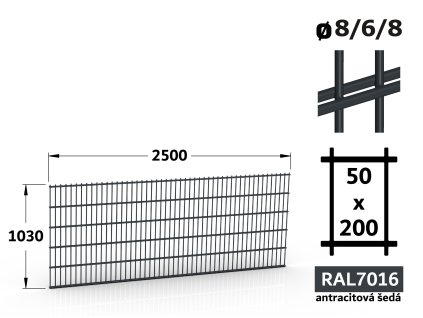 plotovy panel zvarovany 2d 8 6 8 sirka 250cm vyska 103cm antracitovy.jpg