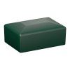 1473 ciapocka na stlpik 60 40 mm plastova machova zelena