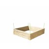 vyvyseny zahon betonovy 100x100cm vzor drevo pieskovec 25cm