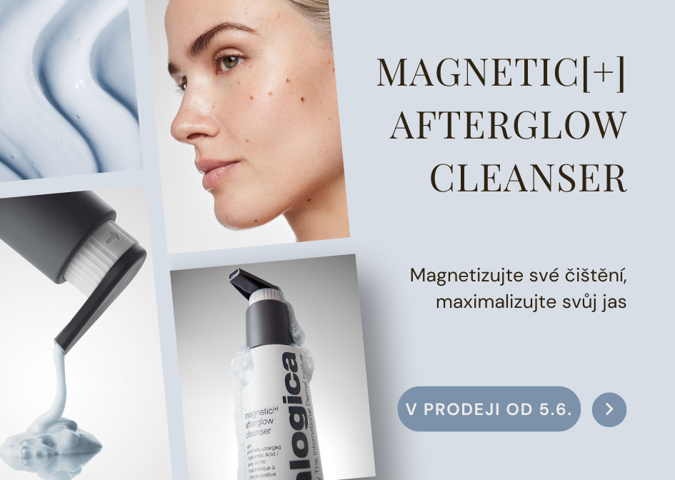 Magnetic afterglow cleanser
