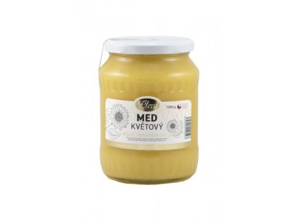 Med slnečnicový pastovaný Pleva - 950g (Gramáž 950g)
