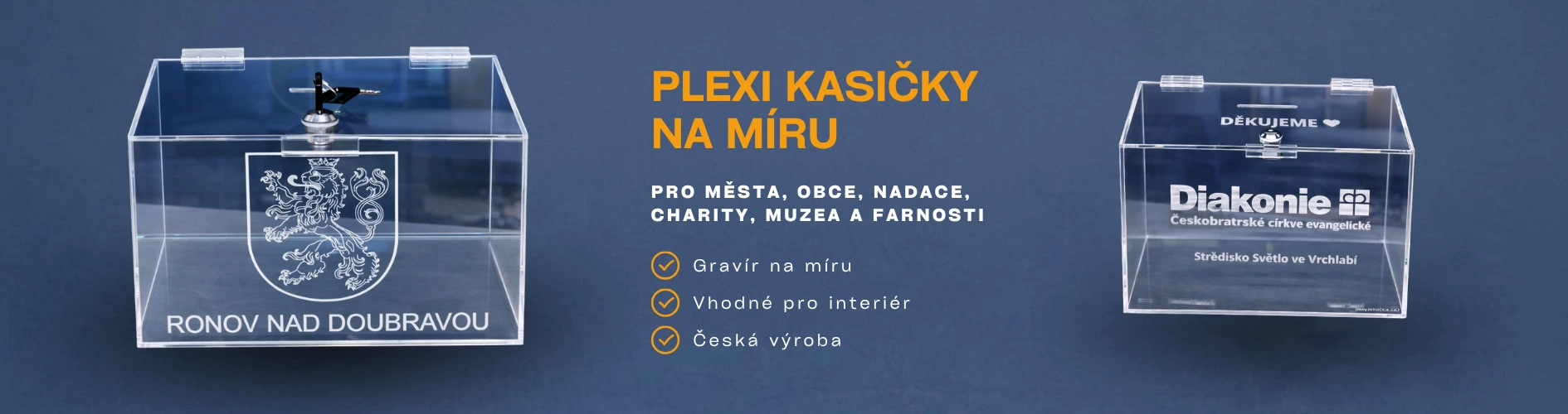 Banner plexikasičky